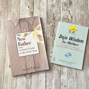 Parenting Book Bundle! The New Father & Dojo Wisdom for Mothers Brott Lawler EUC
